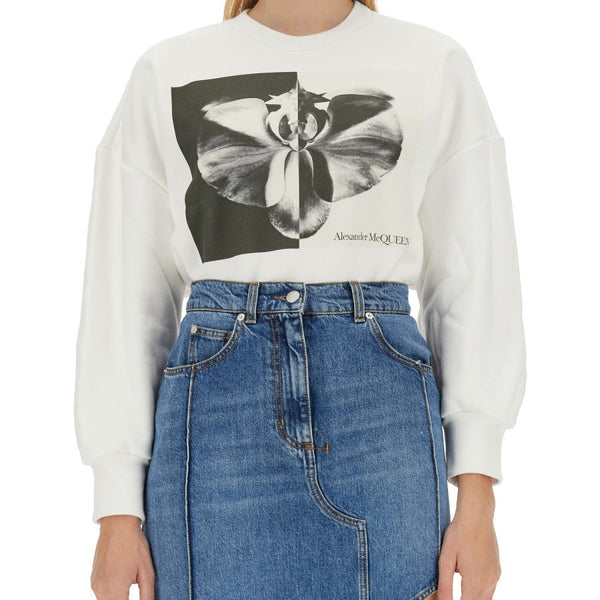 Alexander Mcqueen Women Sweatshirt With Logo