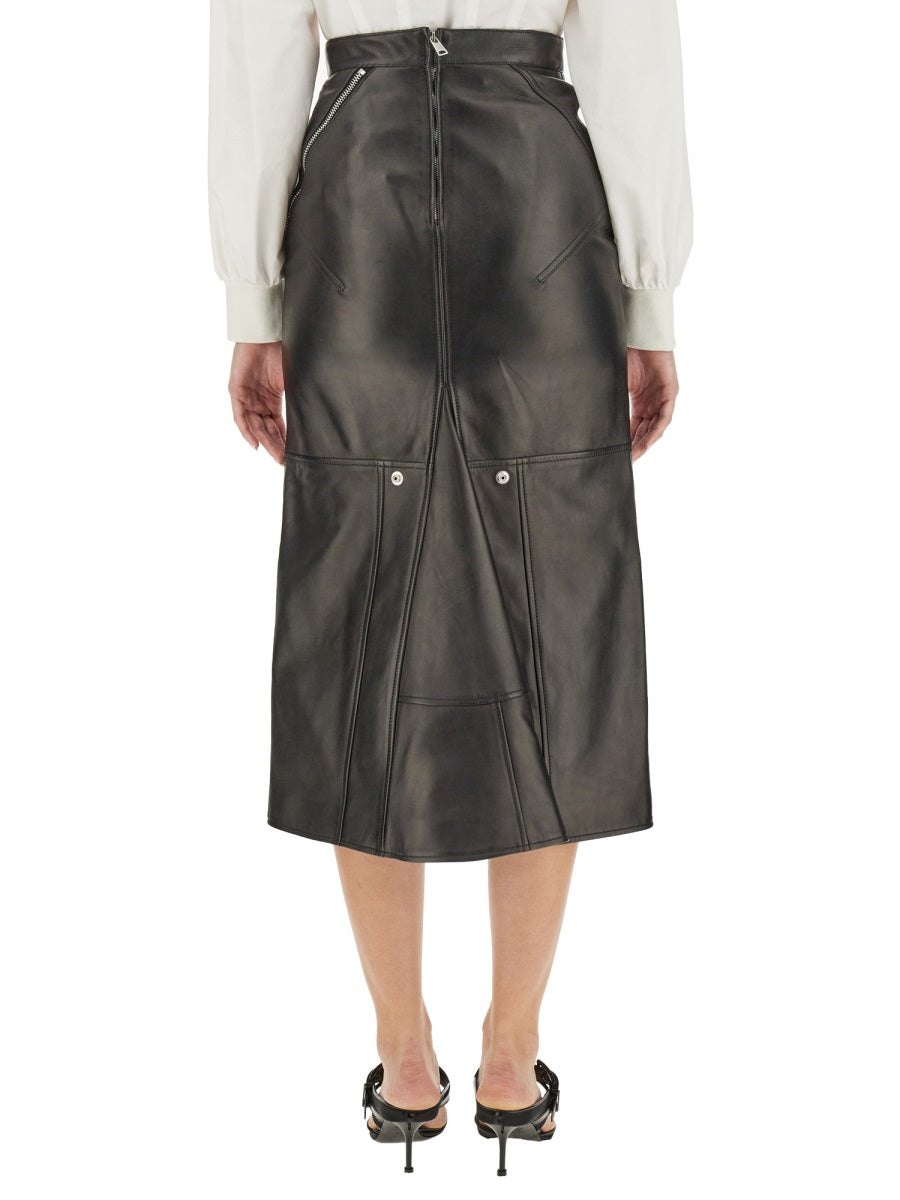 Alexander Mcqueen Women Midi Skirt