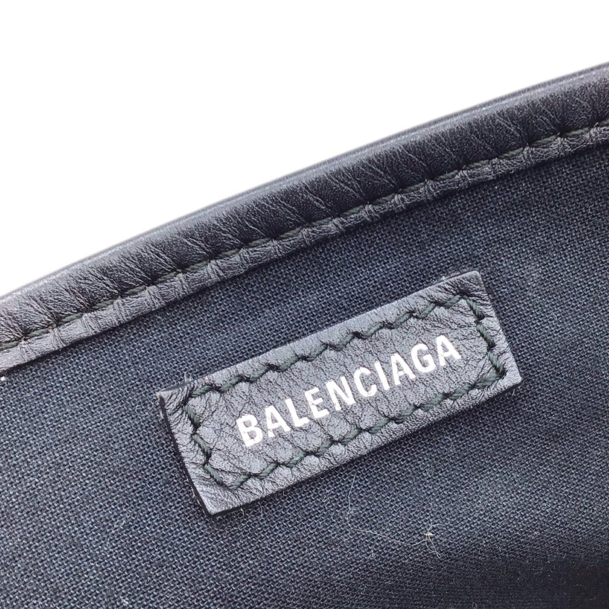 balenciaga Navy Cabas Handbag