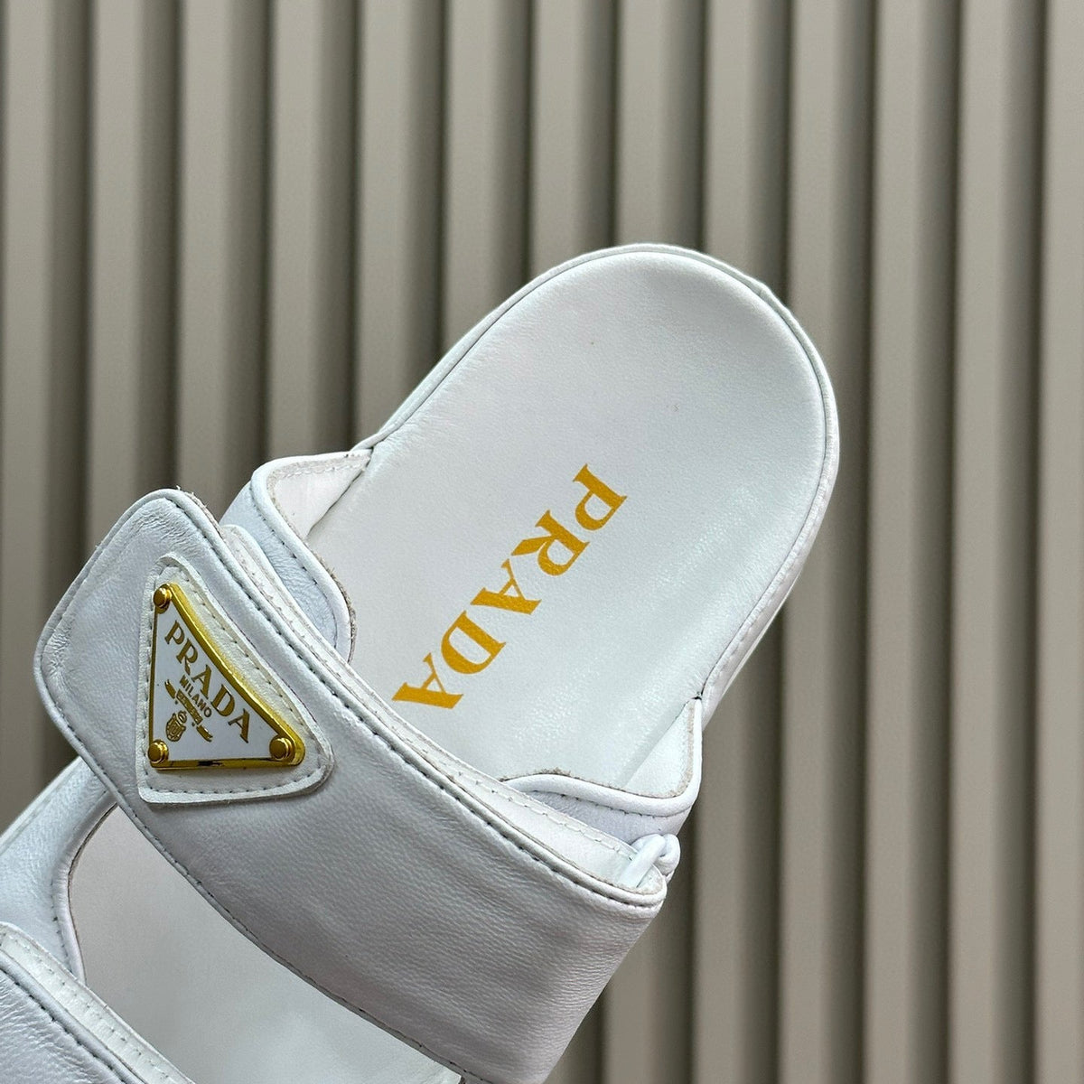PD NAPPA LEATHER SLIDES