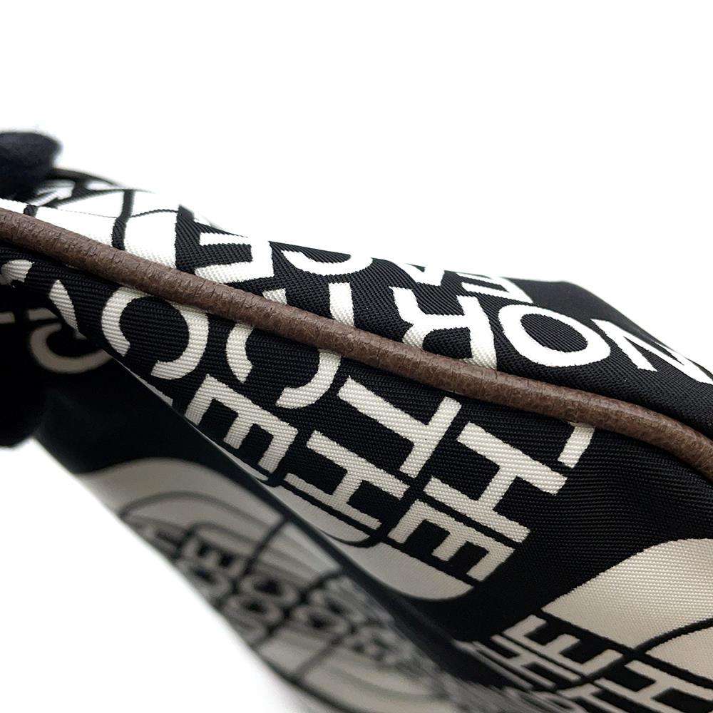 GUCCI north face collaboration belt bag Black/White 650299 Nylon