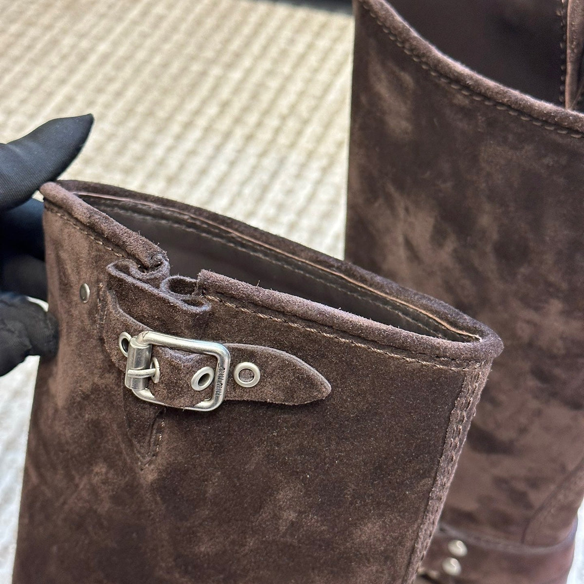 MIU M BOOTS