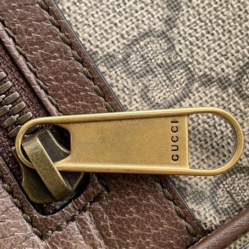 GUCCI Ophidia Crossbody Bag Beige 574796 PVC