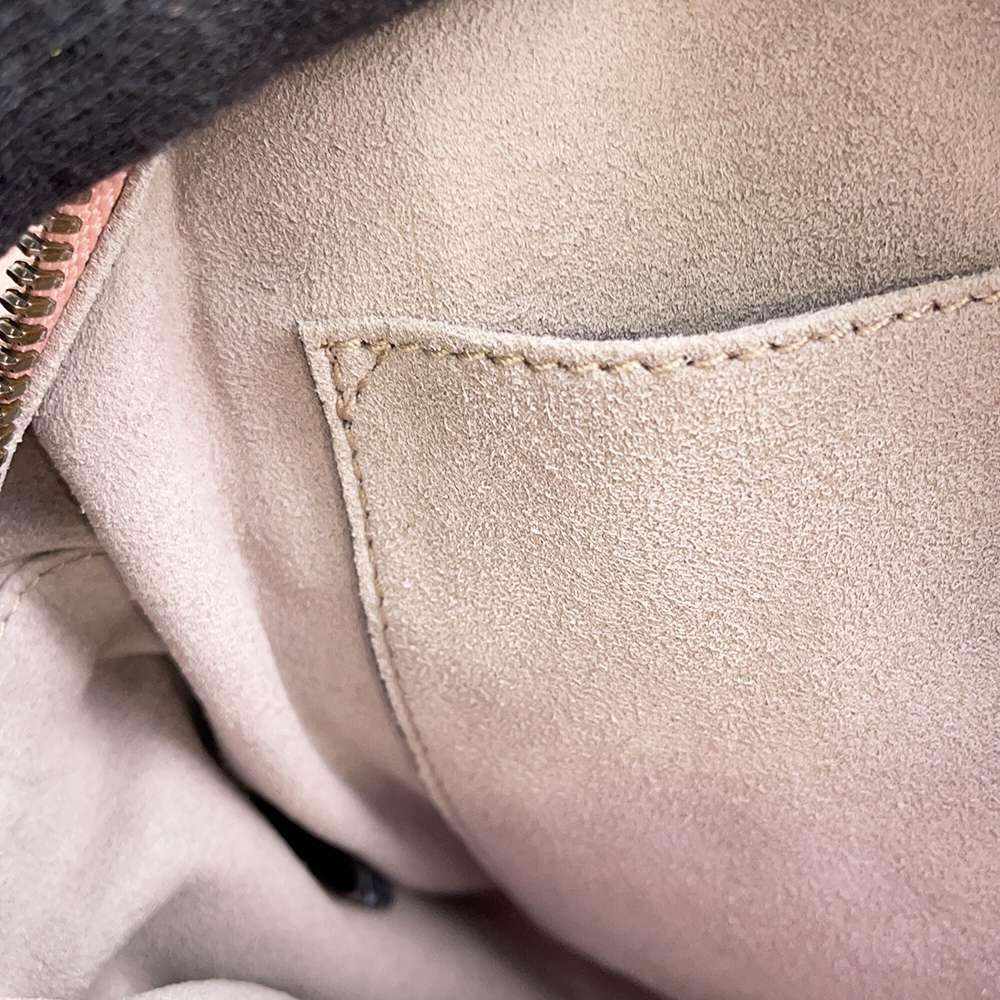 GUCCI GG Marmont Quilted Small Shoulder Bag Pink 447632 Leather