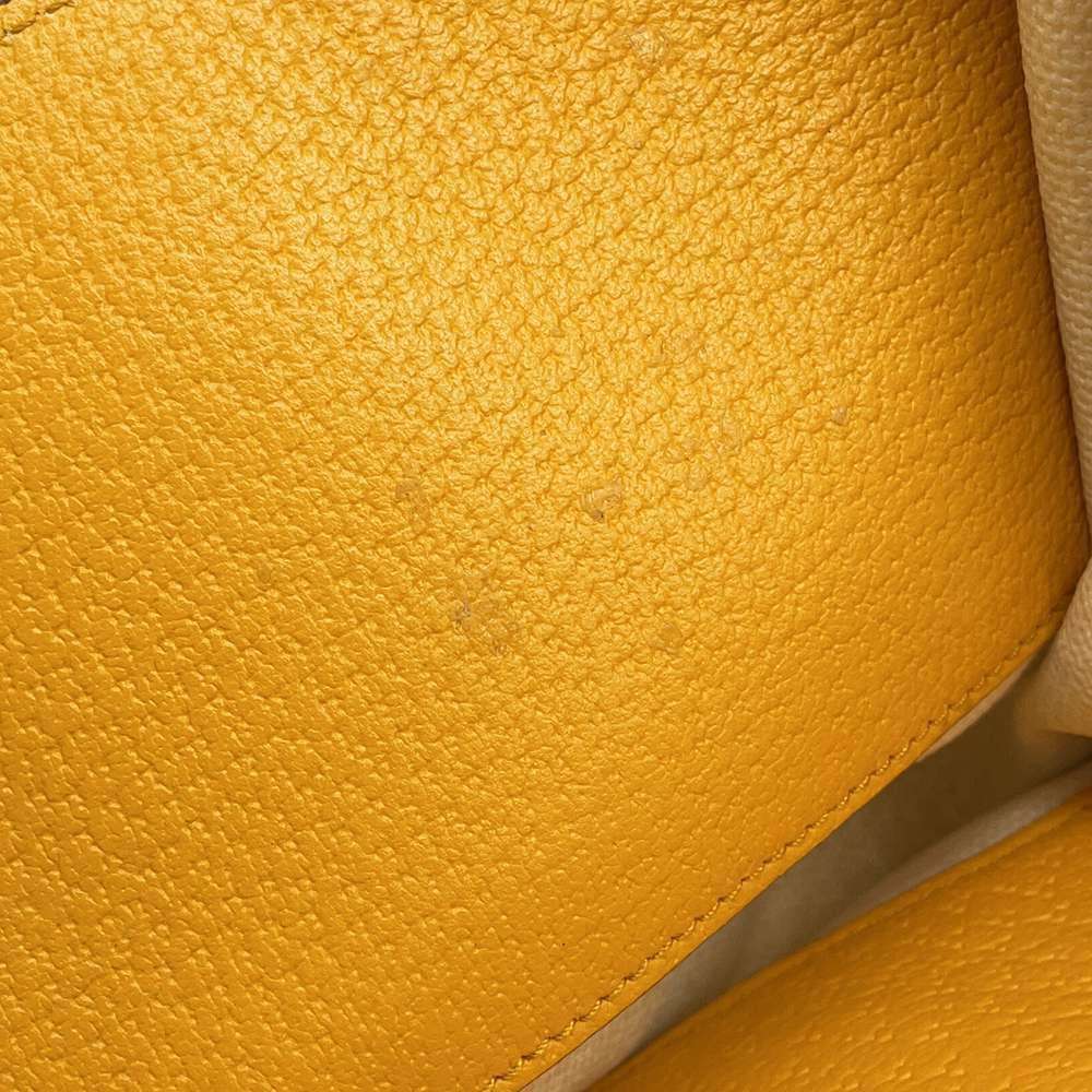 GUCCI 2WAYShoulder Bag Beige/Yellow 657422 Canvas Leather
