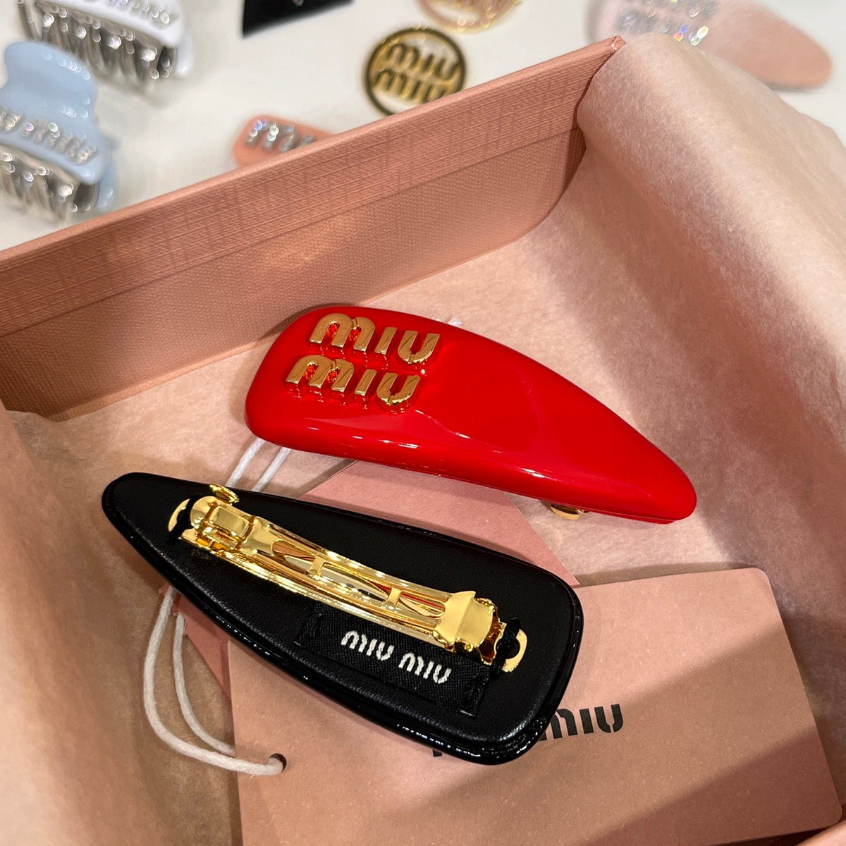 MIU M HAIR CLIP