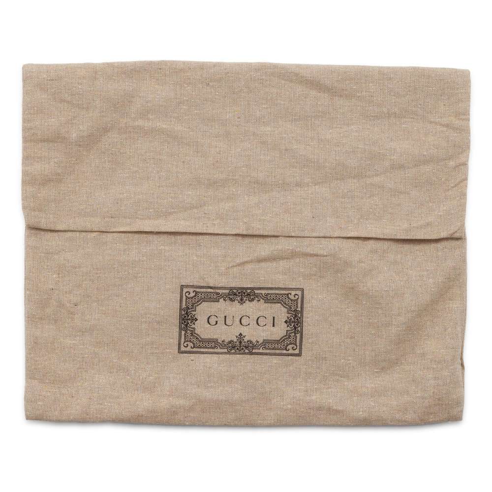 GUCCI Children's Interlocking G Crossbody Bag Brown 502095 Velour