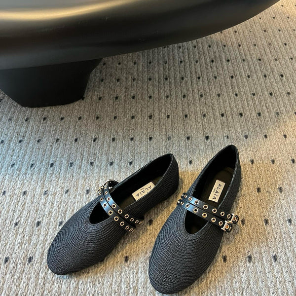 ALAIA BALLET FLATS