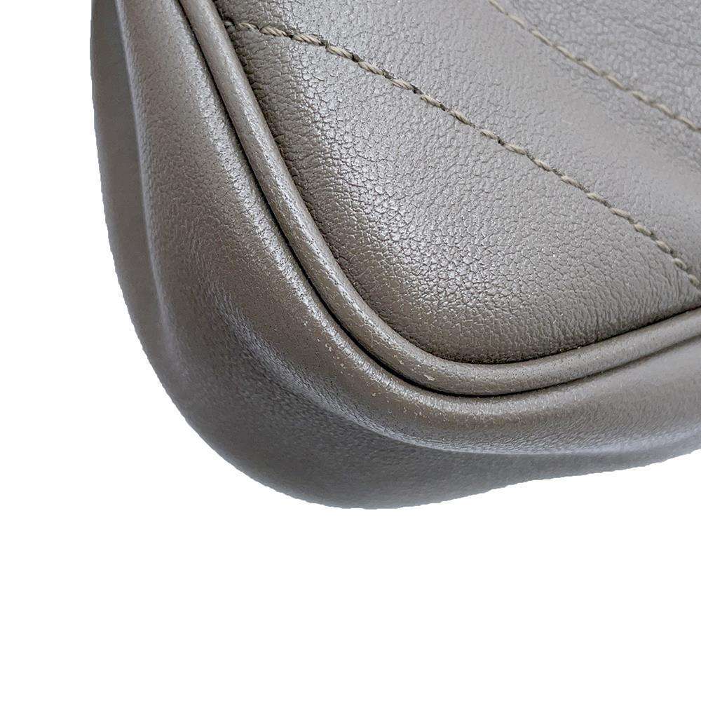 GUCCI Tote Bag Khaki 751518 Leather
