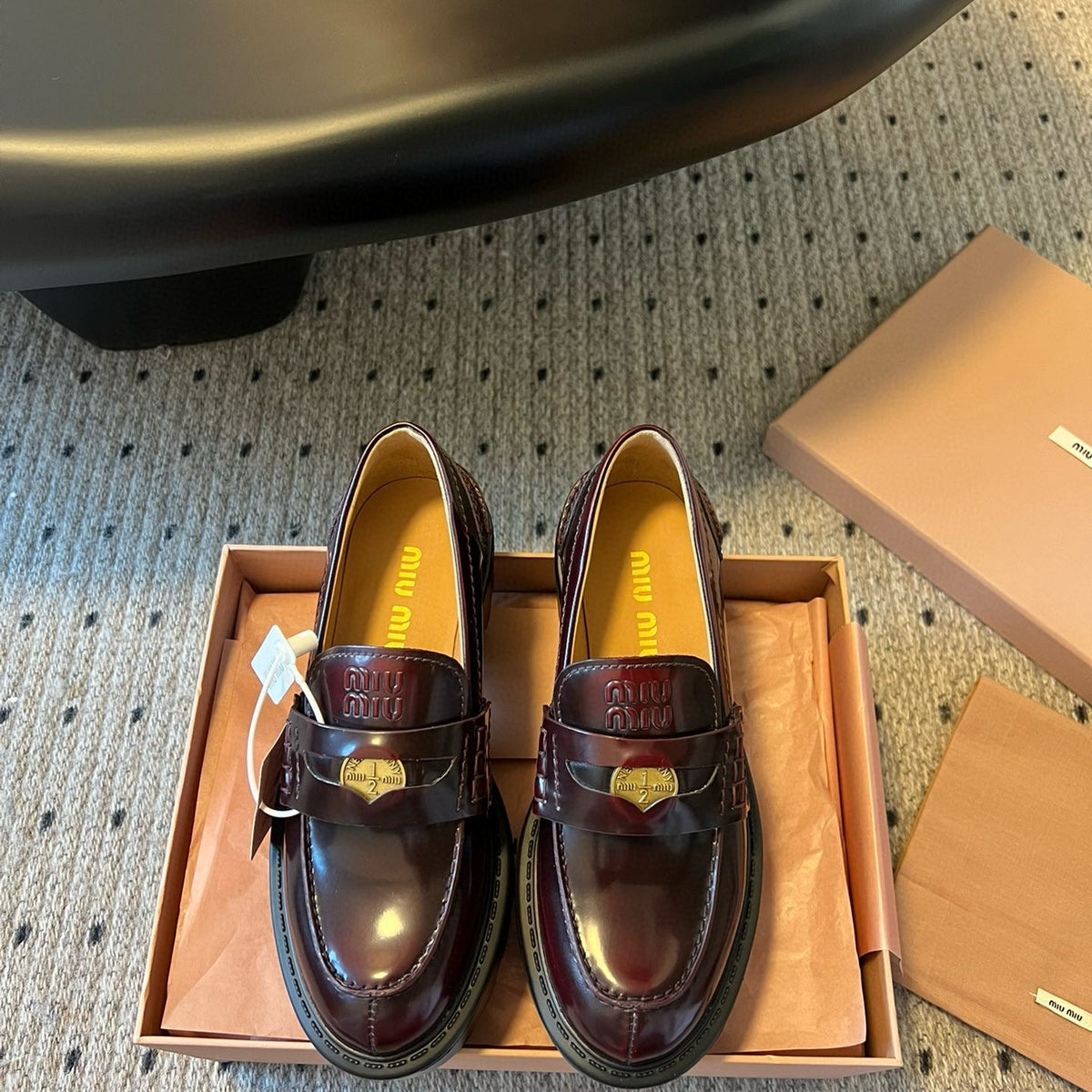 MIU M LOAFERS