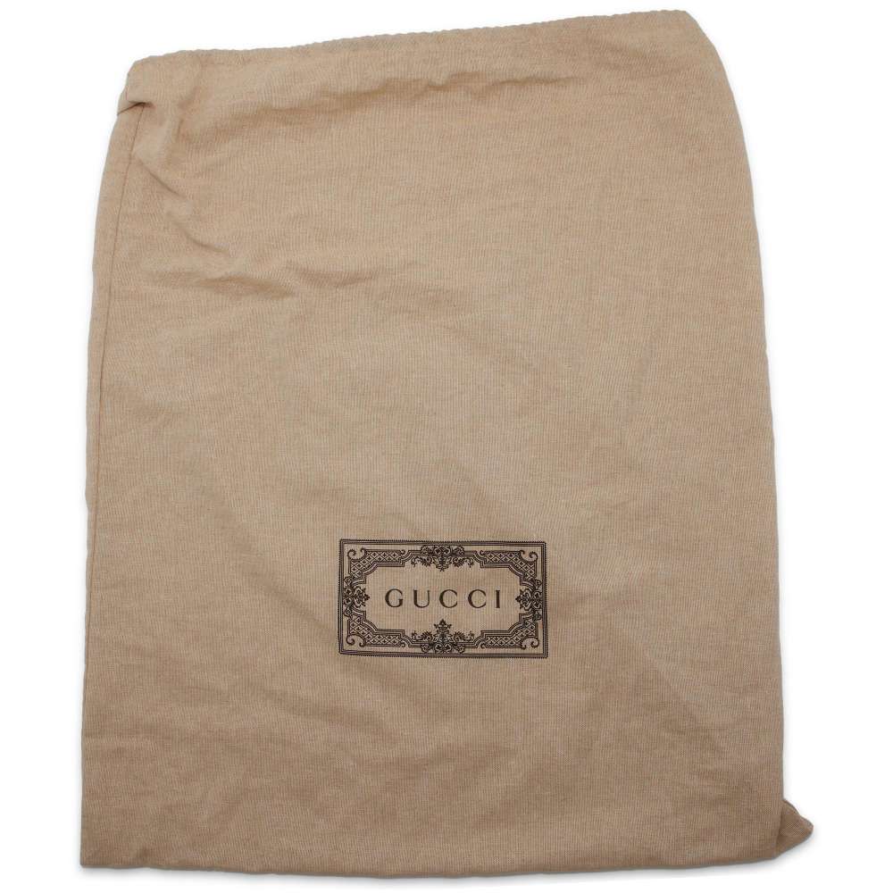 GUCCI GG Supreme Interlocking G Medium Backpack Blue/Brown/Beige 696013 Leather GG SupremeCanvas
