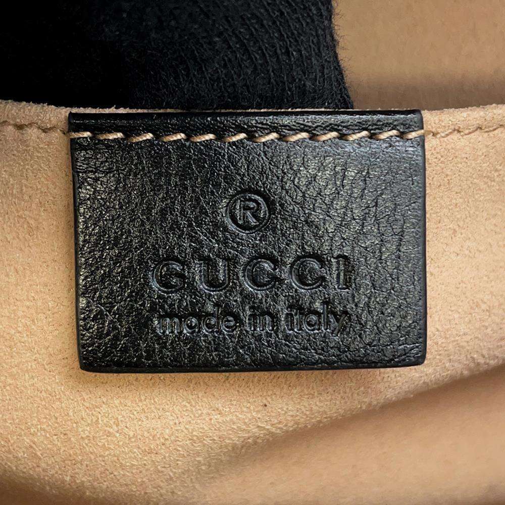 GUCCI Diana Bamboo Handle 2wayHandbag Black 660195 Leather Size Small
