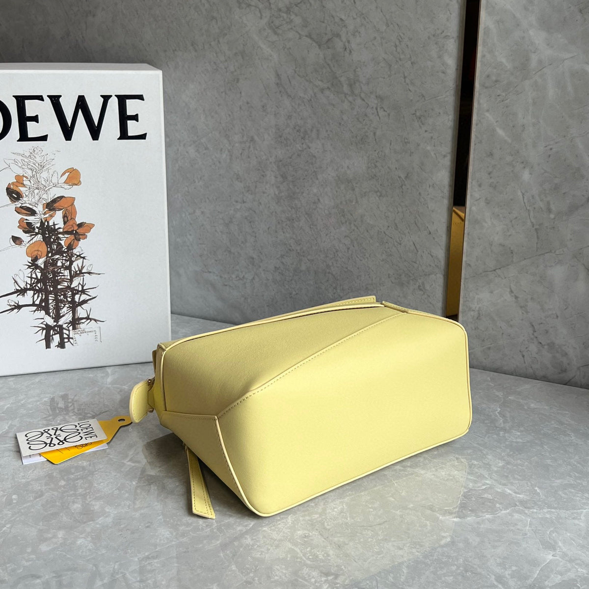LOEW SMALL PUZZLE EDGE BAG