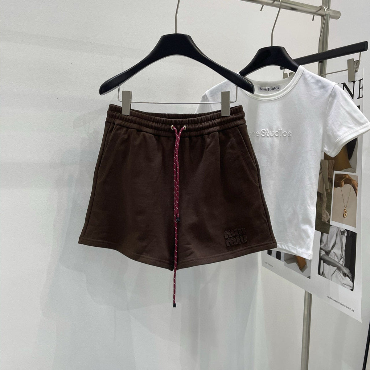 MIU M SHORTS