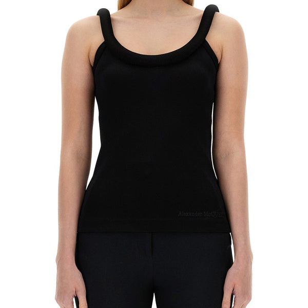Alexander Mcqueen Women Tops With Logo