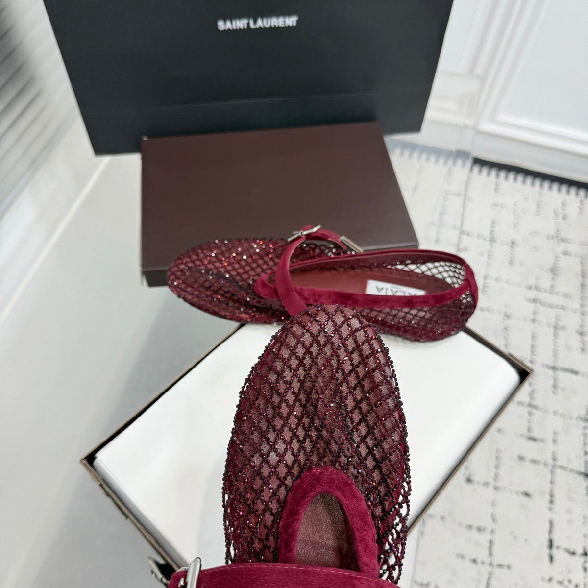 ALAIA BALLET FLATS