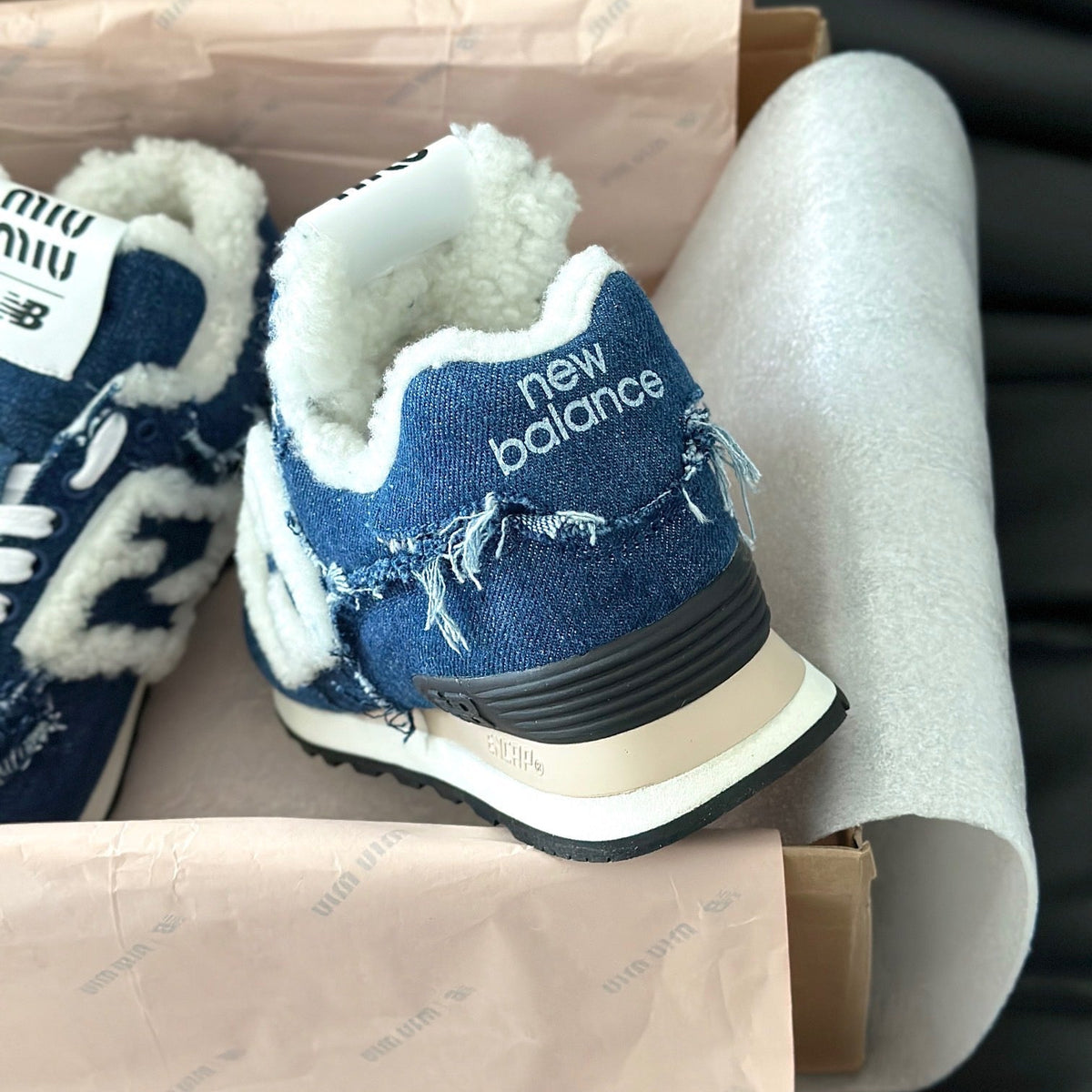 MIU M x NEW BALANCE TRAINERS