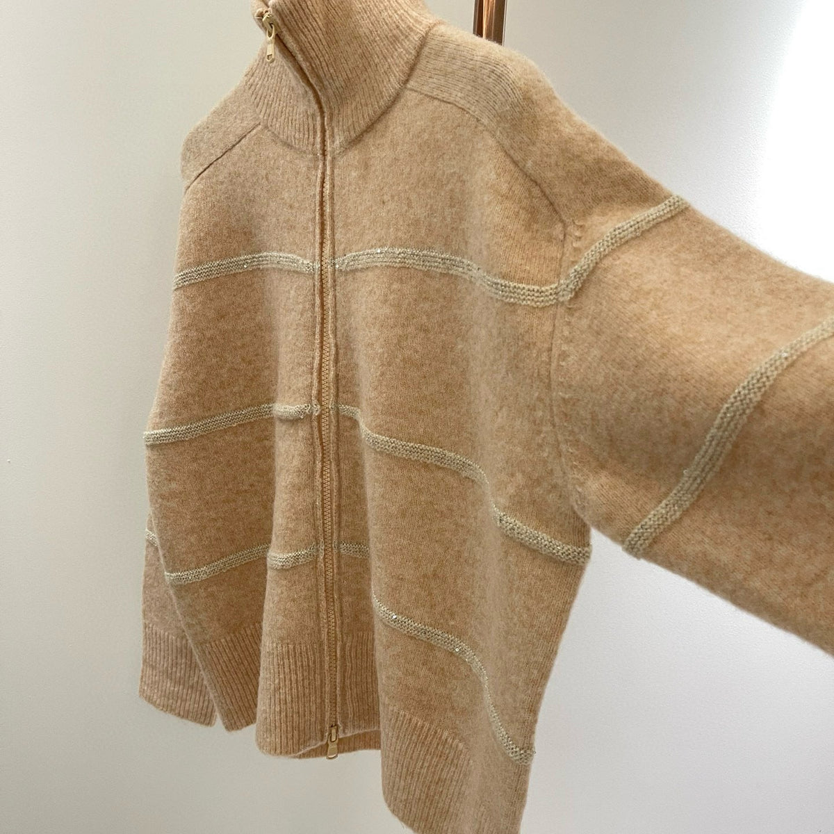 BRUNELLO C ZIP CARDIGAN