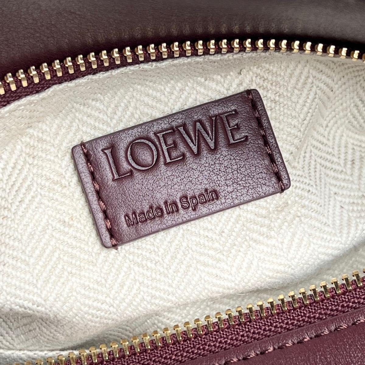 LOEW SMALL PUZZLE EDGE BAG