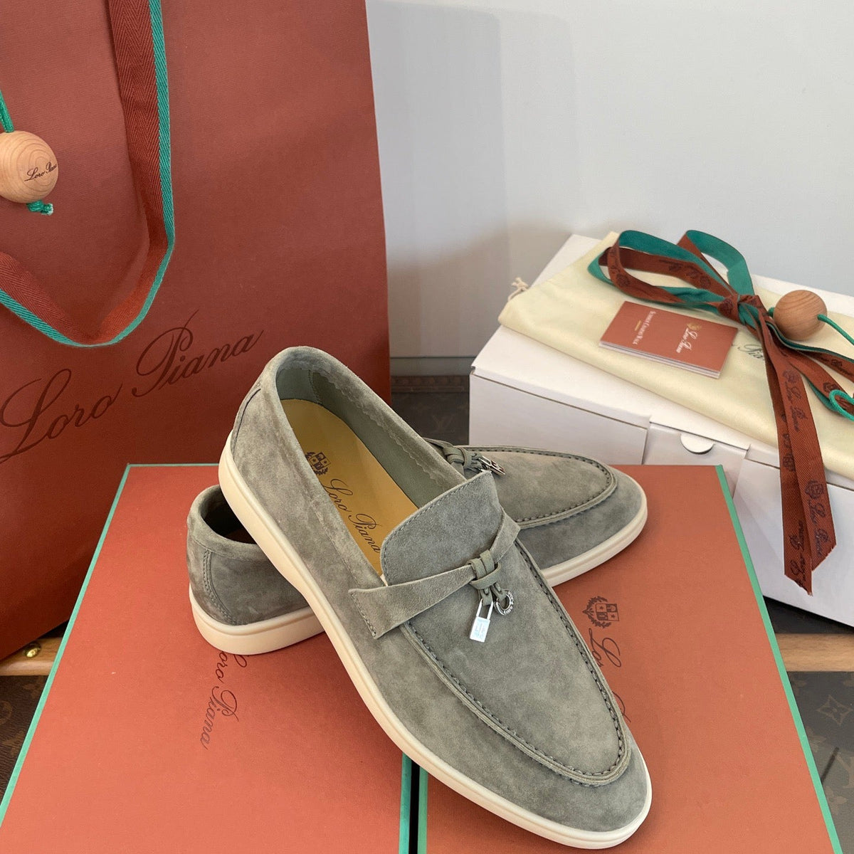 LORO P SUMMER CHARMS LOAFERS