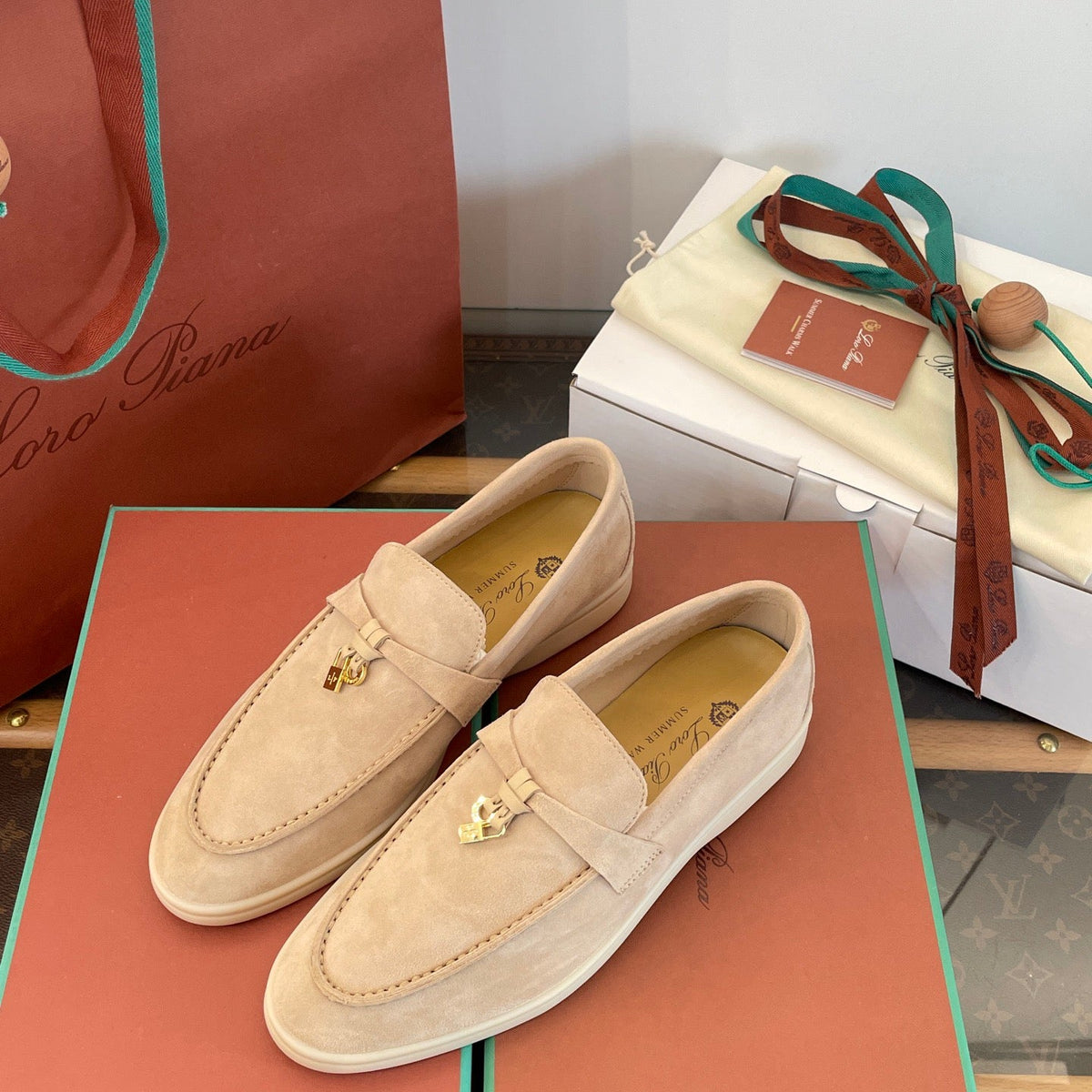 LORO P SUMMER CHARMS LOAFERS