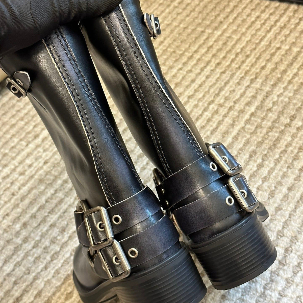 MIU M BOOTS