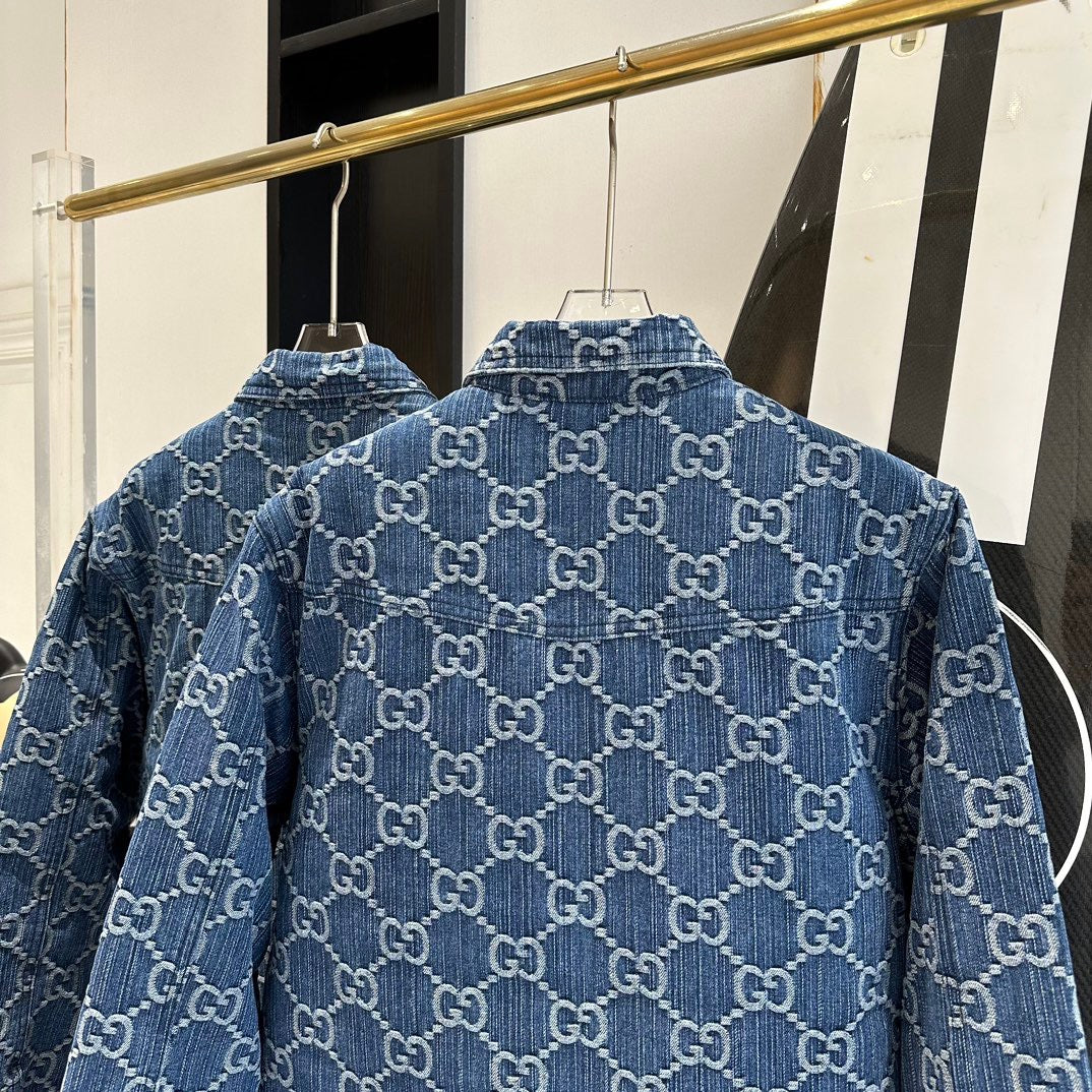 GG DENIM OVERSHIRT