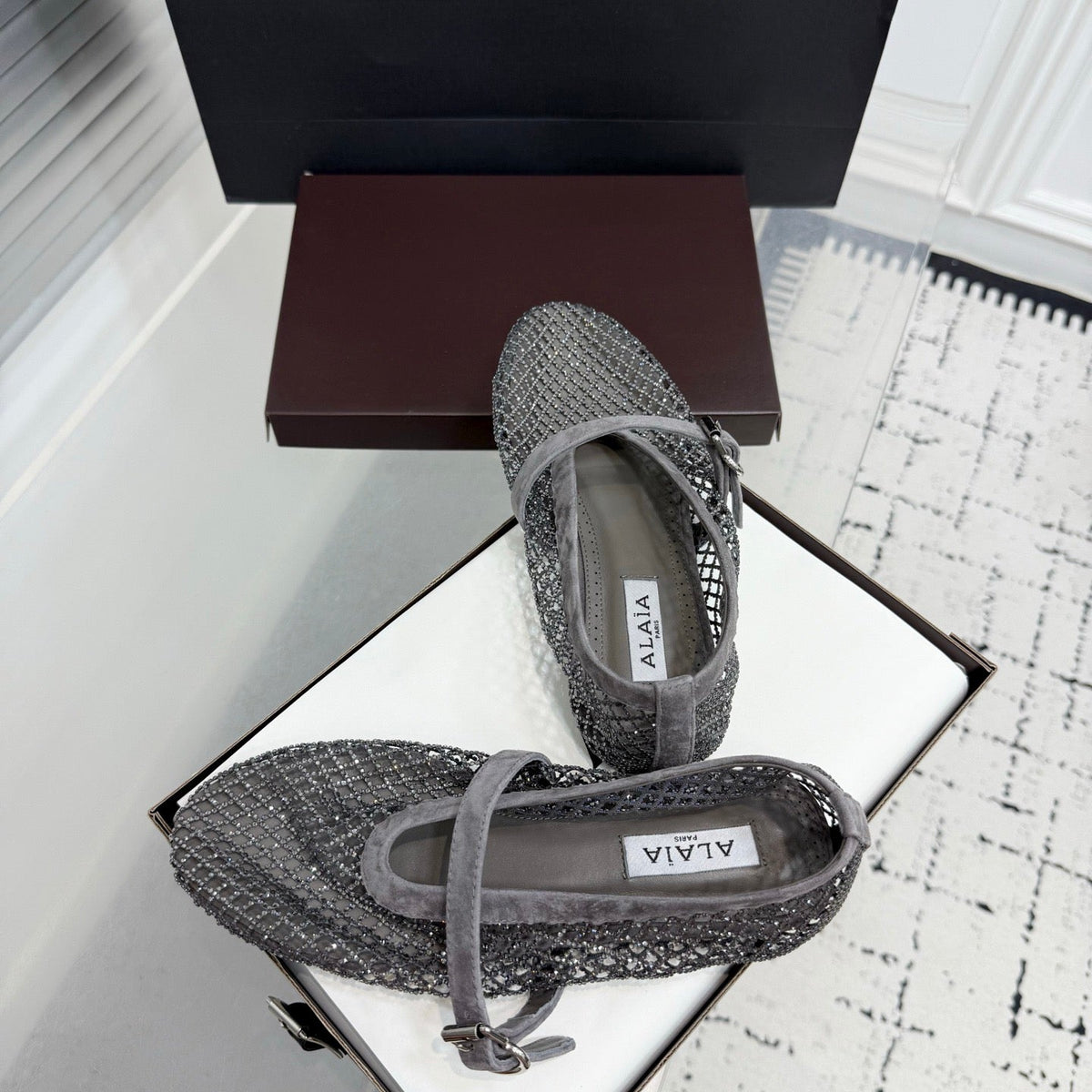 ALAIA BALLET FLATS