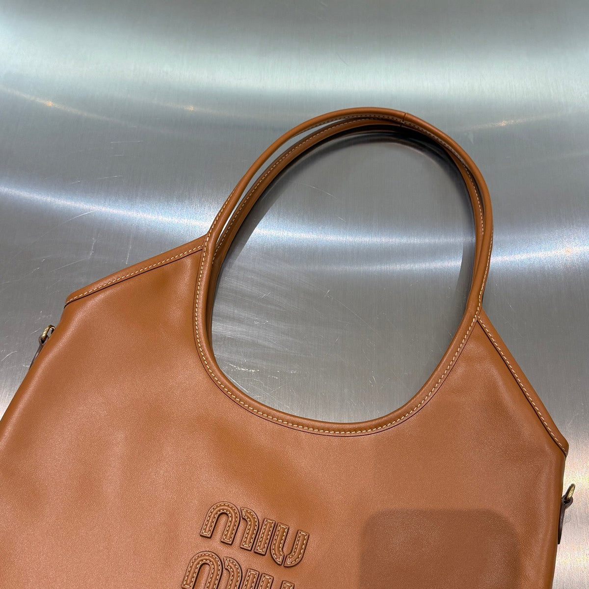 MIU M IVY LEATHER BAG