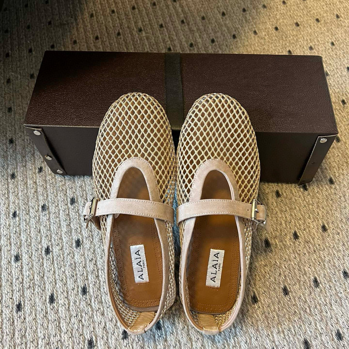 ALAIA BALLET FLATS