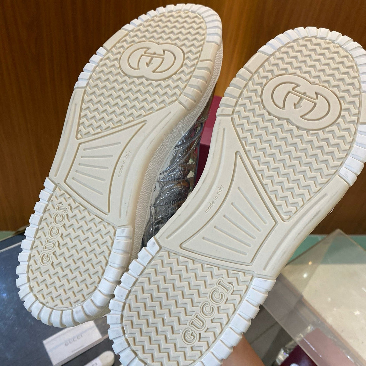GG RE WEB SNEAKERS