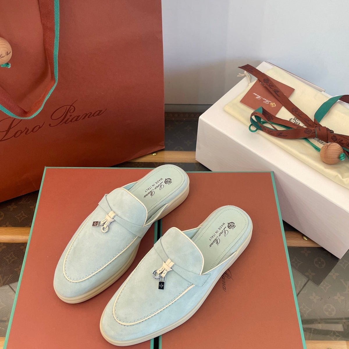 LORO P SUMMER CHARMS MULES