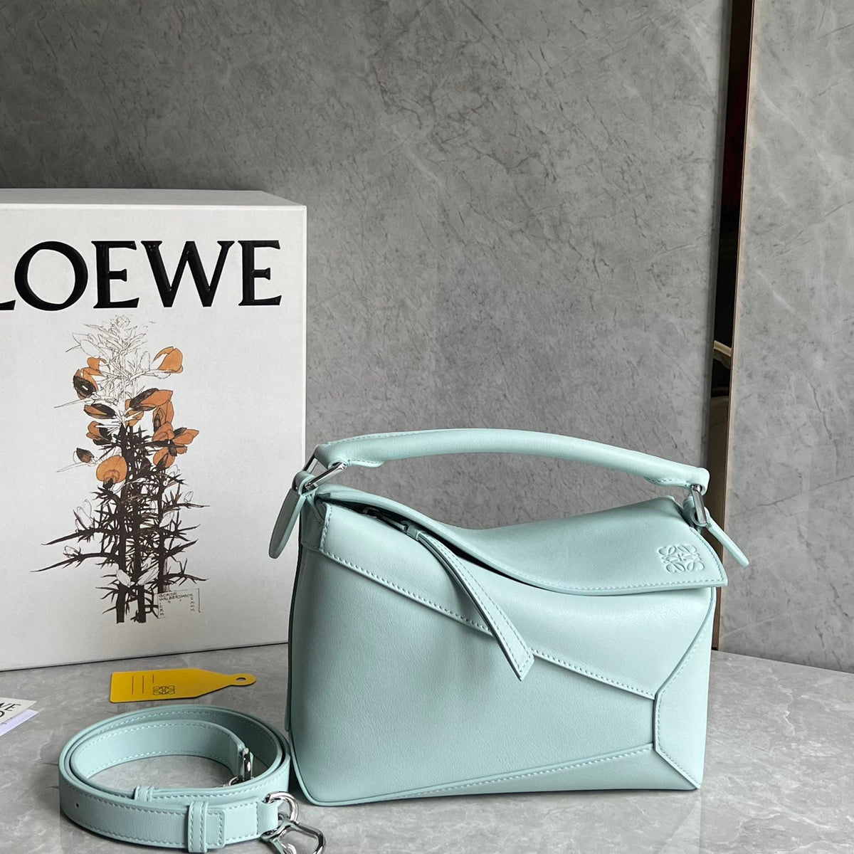 LOEW SMALL PUZZLE EDGE BAG