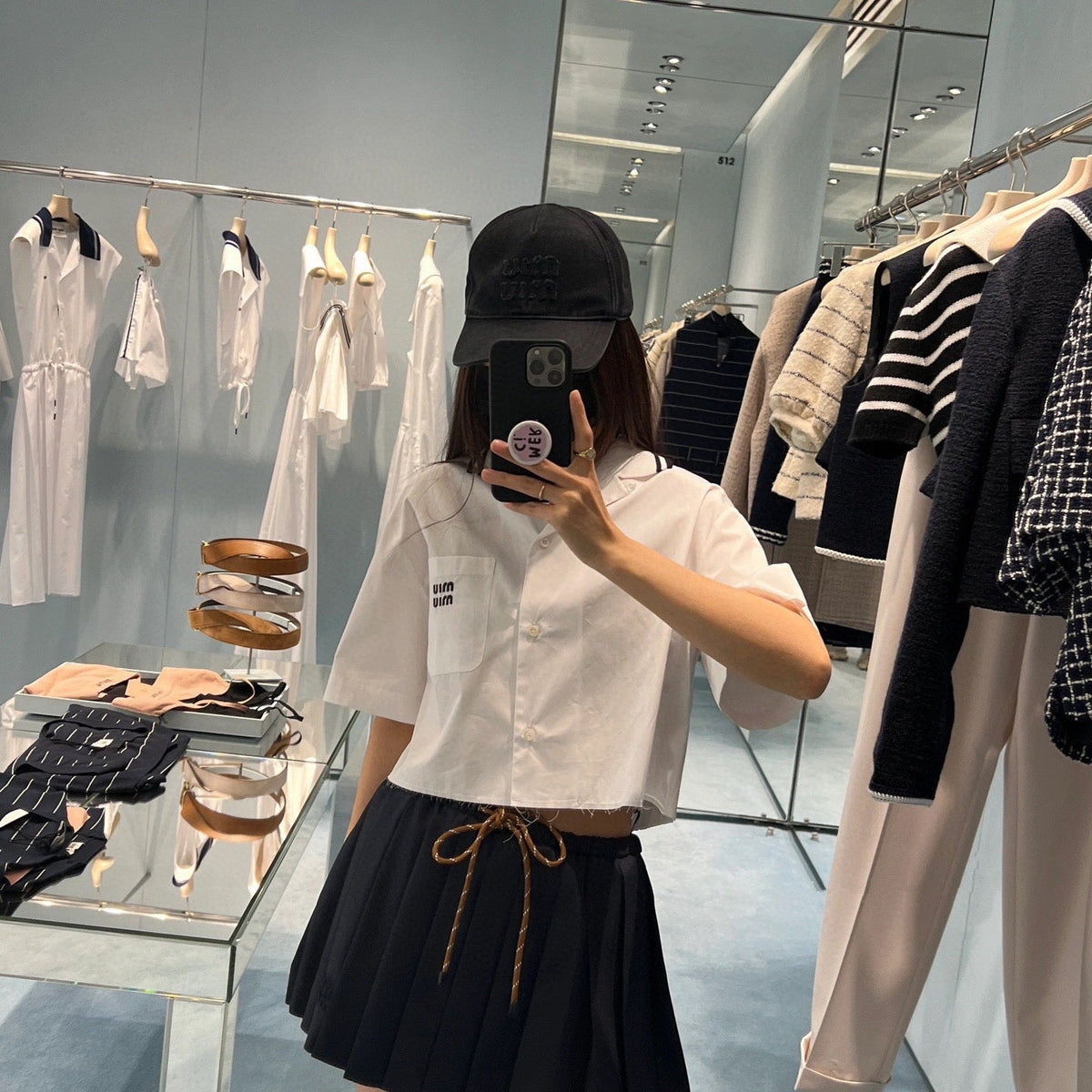 MIU M SKIRT