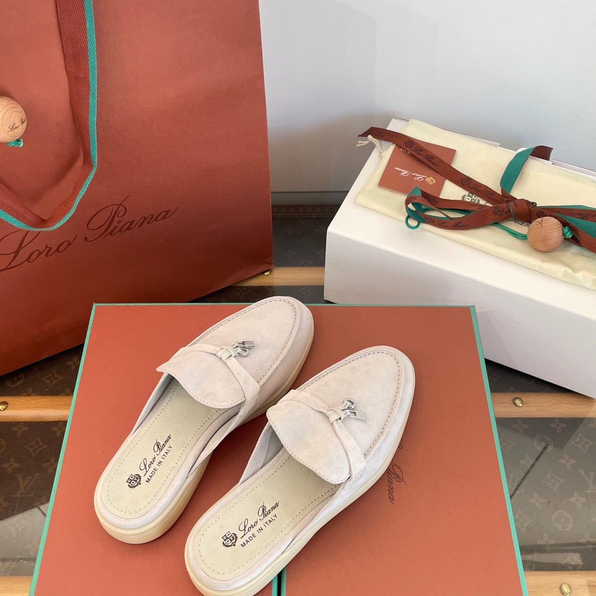 LORO P SUMMER CHARMS LOAFERS