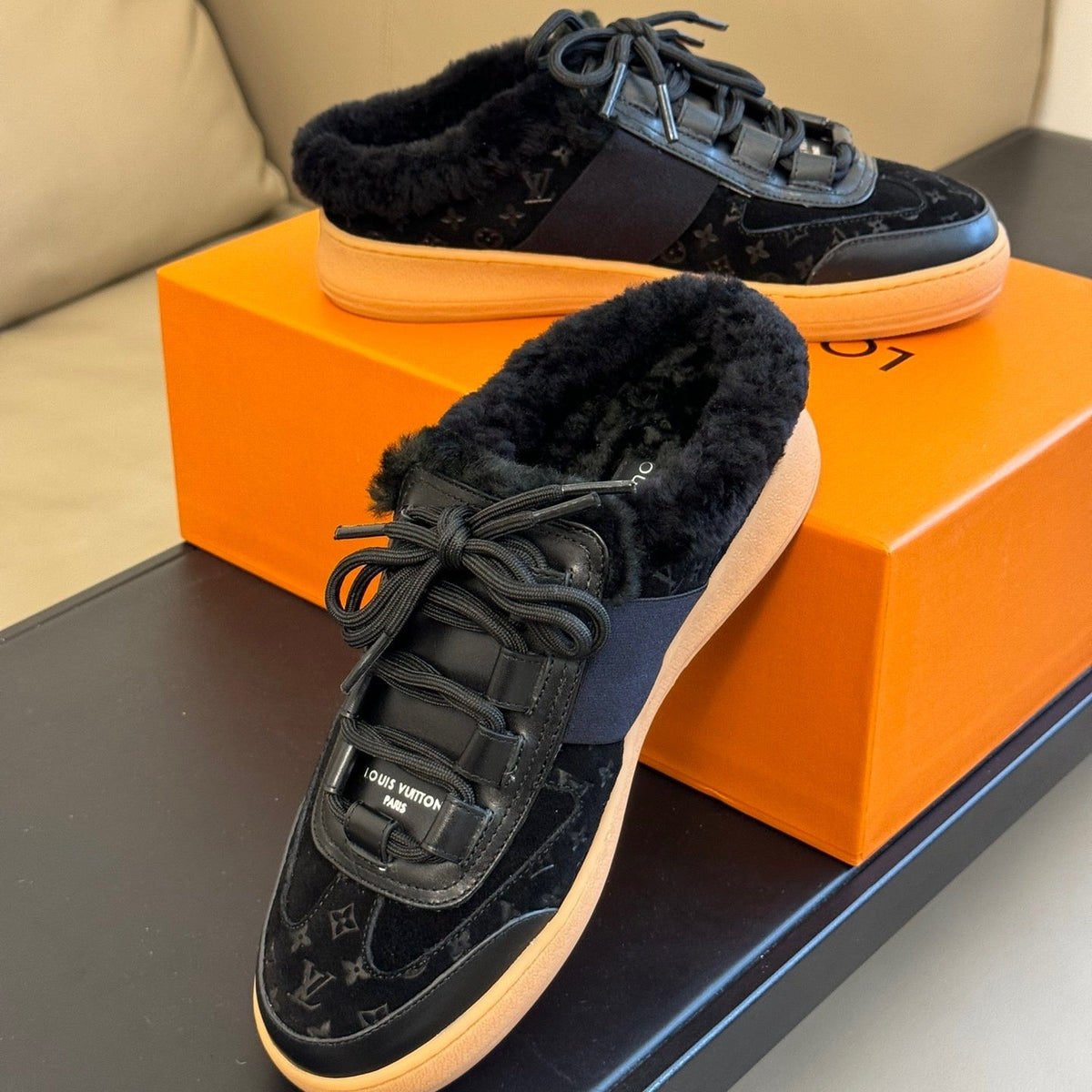 LOU OPEN BACK SNEAKERS