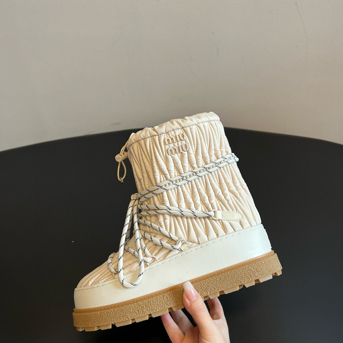 MIU M BOOTS