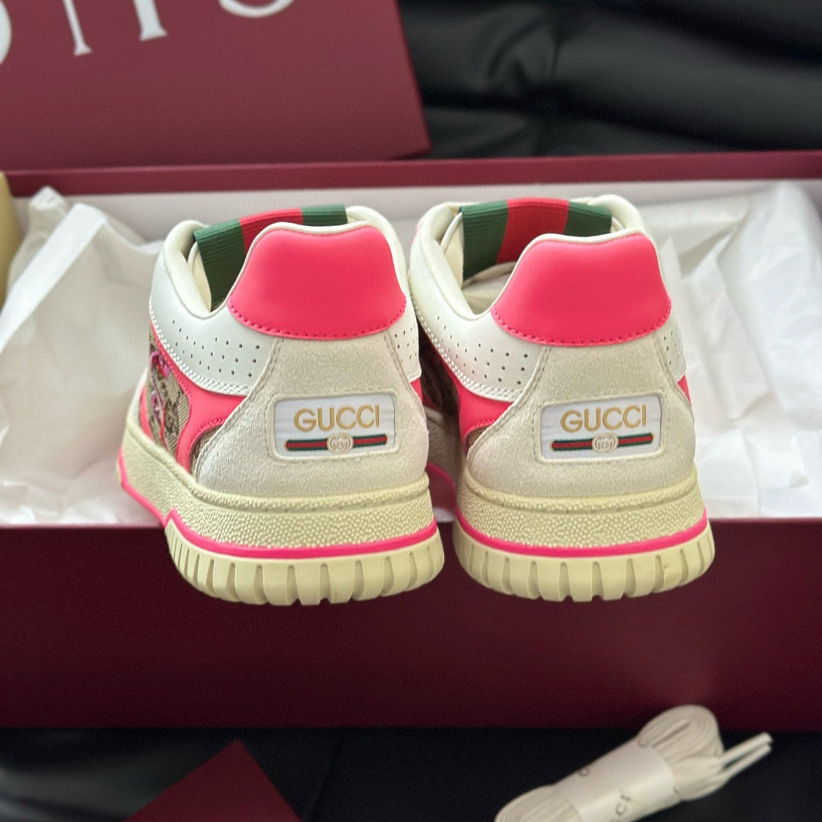 GG RE WEB SNEAKER