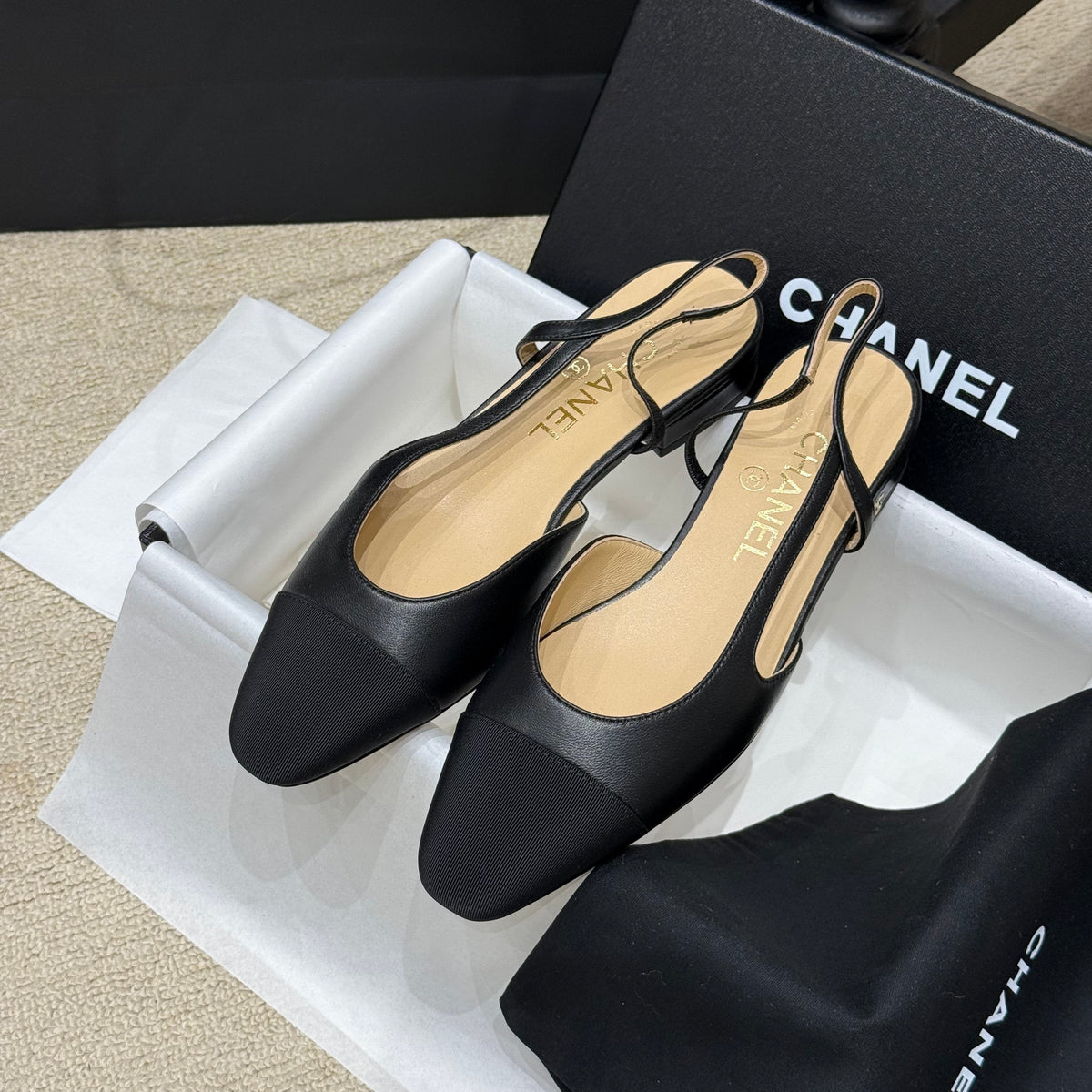 CC SLINGBACK PUMPS