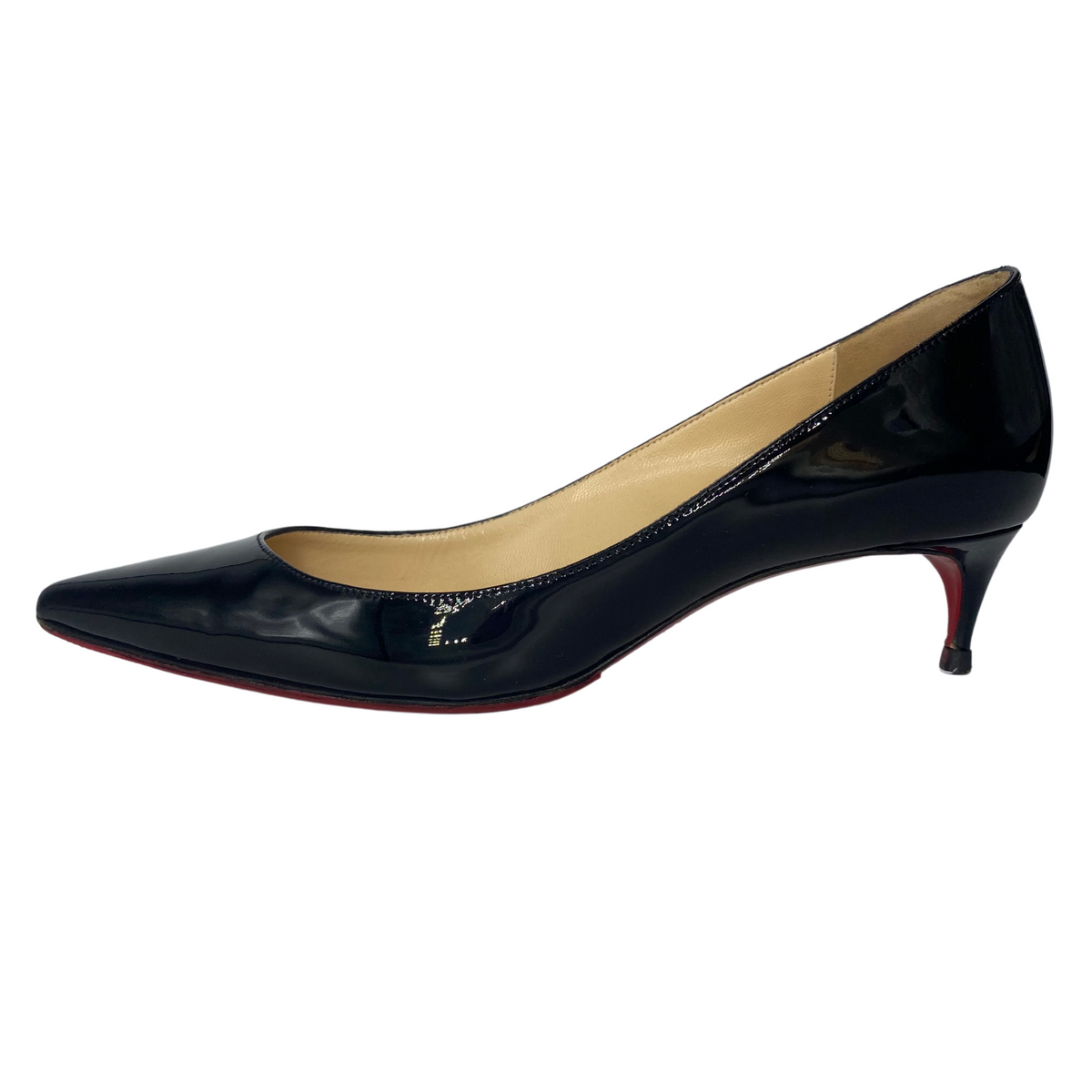 Christian Louboutin Patent Leather Decollete Heels |US6|IT36|