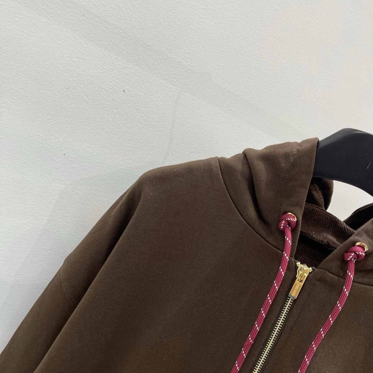 MIU M ZIP HOODIE