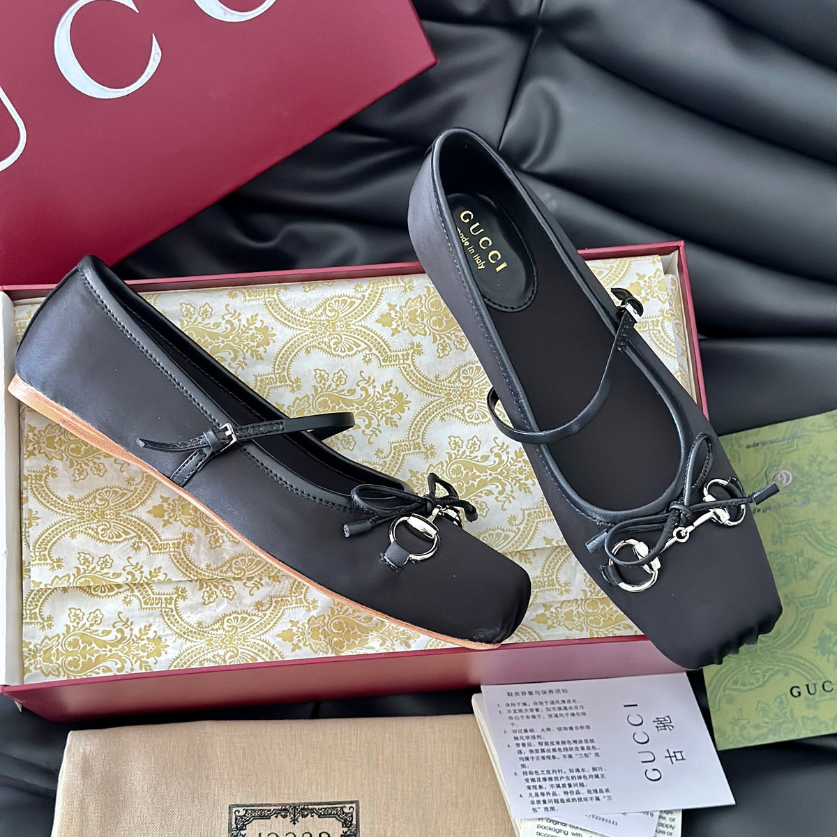 GG BALLET FLATS