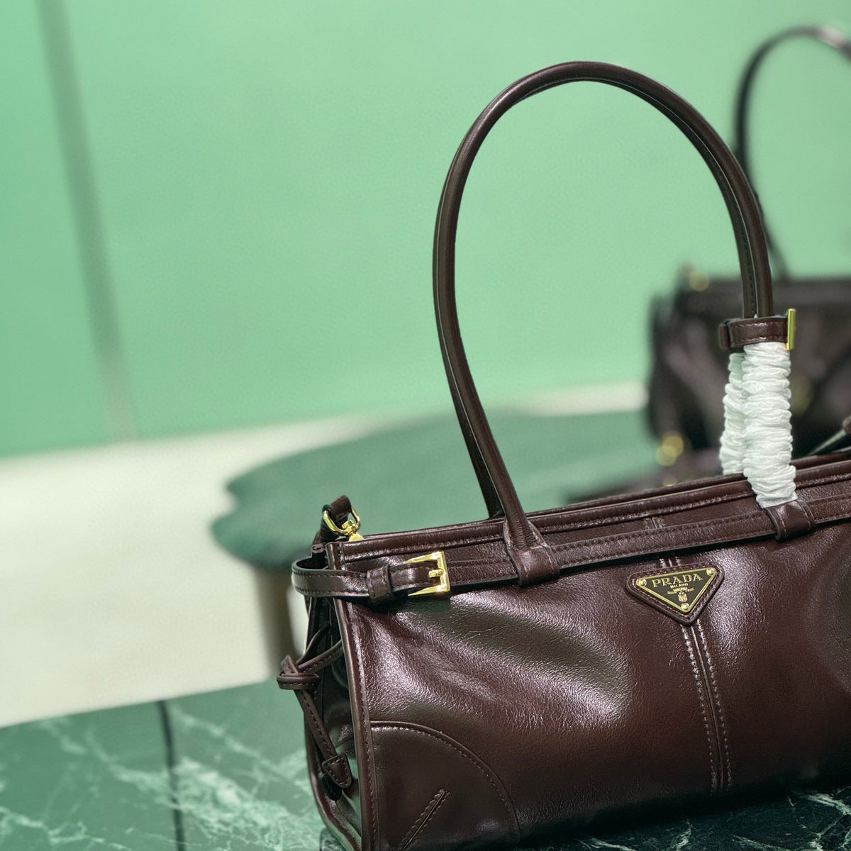 PD MEDIUM LEATHER HANDBAG