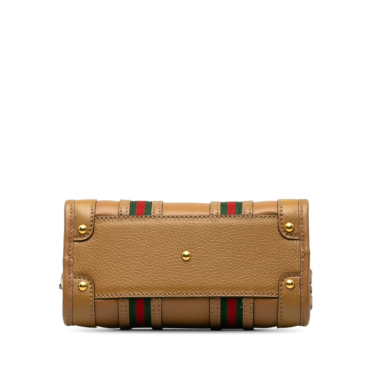 GUCCI Mini Leather Bauletto Bag