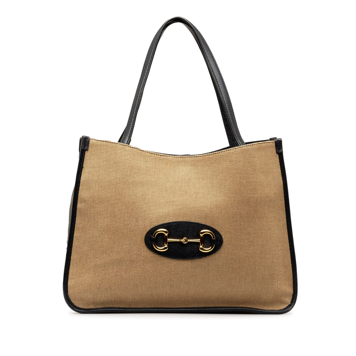 GUCCI Canvas Horsebit 1955 Tote Tote Bag