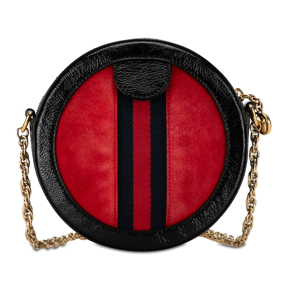 GUCCI Mini Ophidia Round Crossbody Crossbody Bag