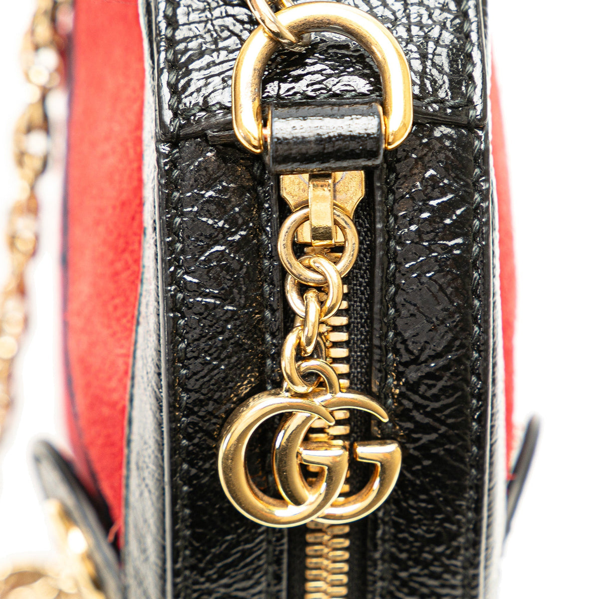 GUCCI Mini Ophidia Round Crossbody Crossbody Bag