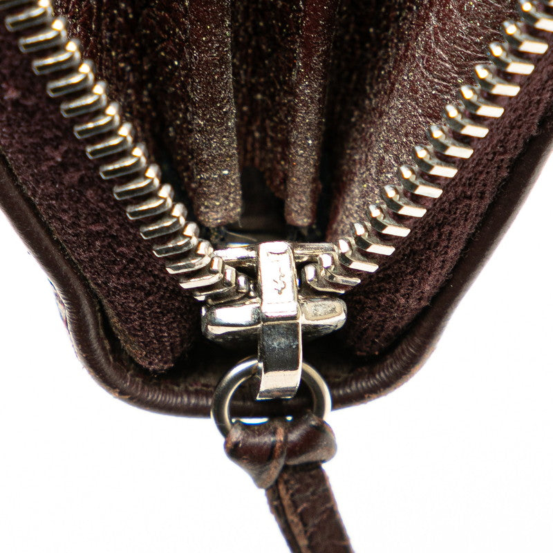 balenciaga Leather Classic Continental Wallet