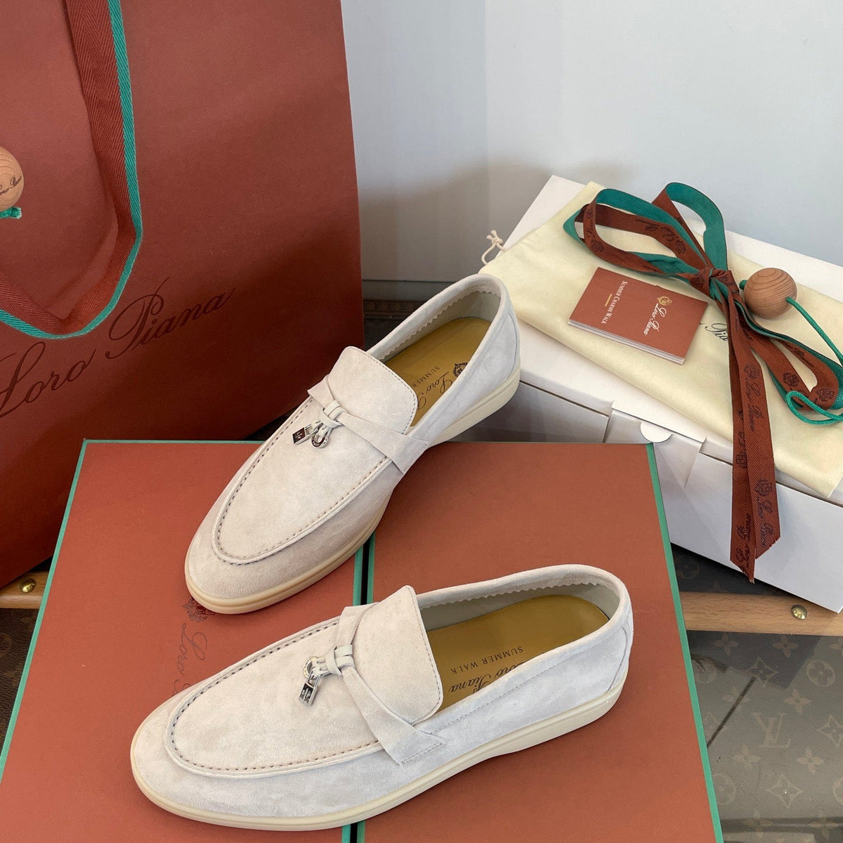 LORO P SUMMER CHARMS LOAFERS