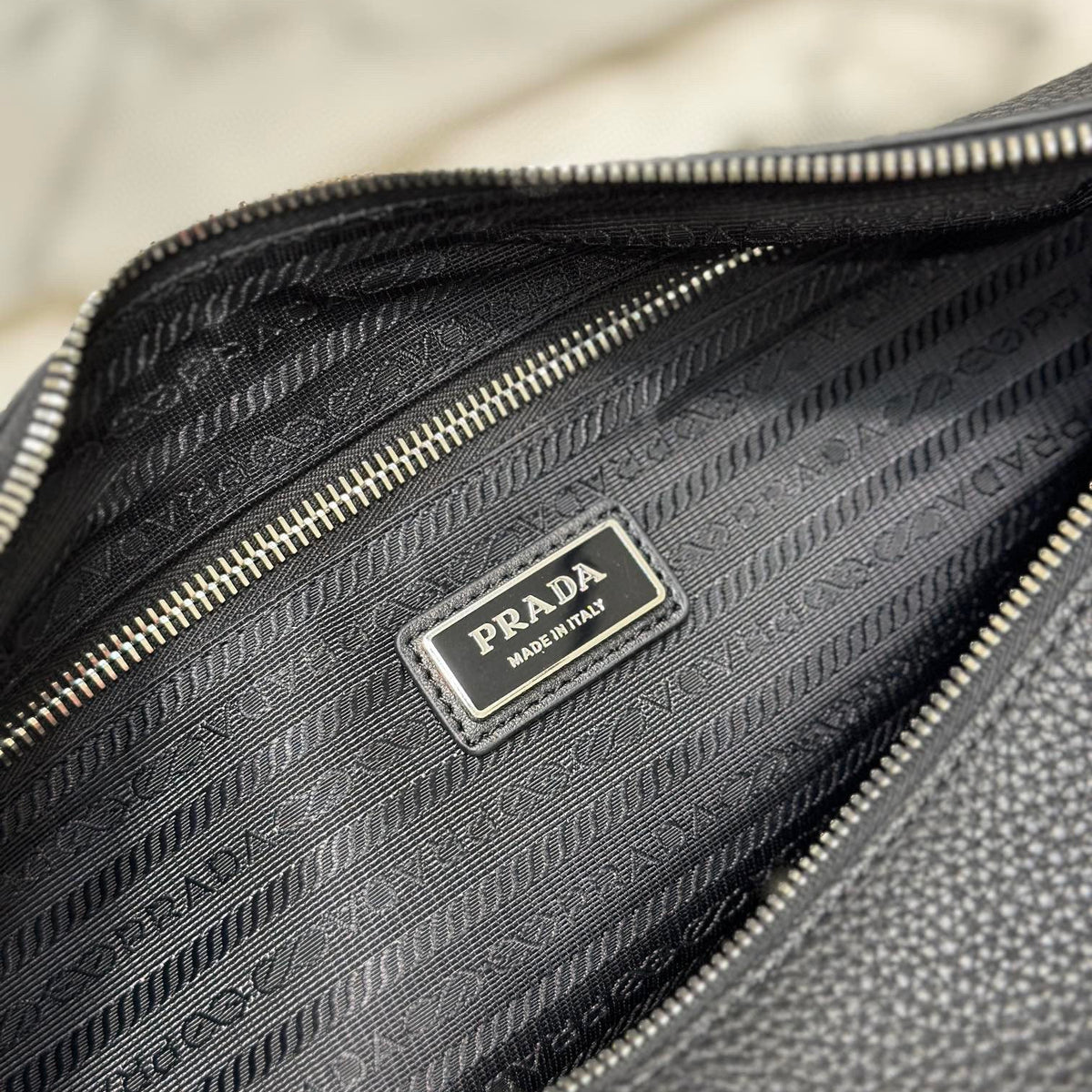 PD LEATHER BAG WITH SHOULDER STRAP